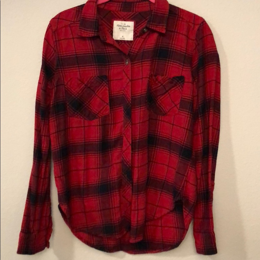 Abercrombie and Fitch flannel